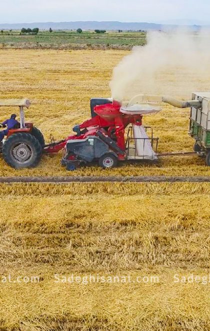 دستگاه کاه‌کوب سیار کیسه‌زن صادقی ST720